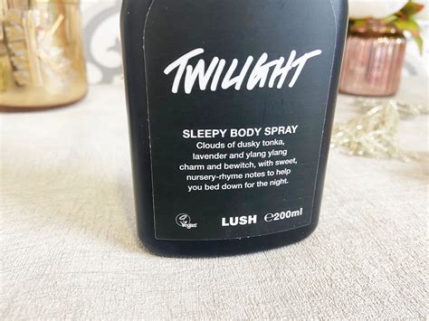 twilight sleepy body spray